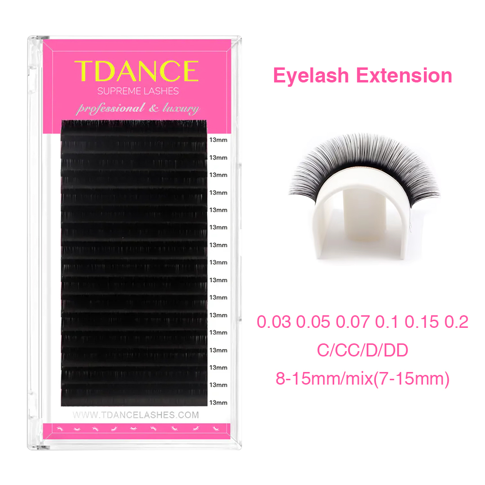 Eyelash Extension Russian - TDANCE Eyelash Extension 16 แถวเกาหลี PBT