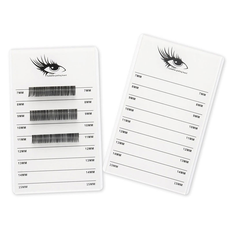Eyelash Extension London - ที่วางขนตาปลอมอะคริลิค 1 ชิ้น แผ่นรองติดขนตาปลอม แท่นวางขนตาปลอม อุปกรณ์แต่งหน้าต่อขนตา