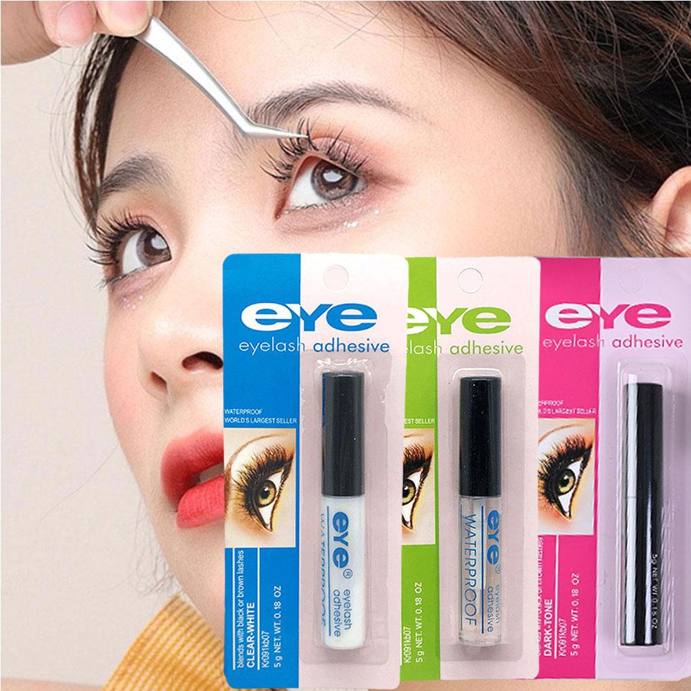 Eyelash Extension Eye Irritation - กาวติดขนตาปลอมกันน้ำแบบแห้งเร็วไม่ระคายเคืองต่อขนตาแต่งหน้าสีดำใส
