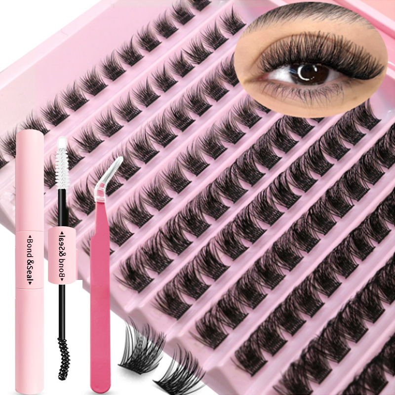 Eyelash Extension London - DIY Eyelash Extension Kit ขนตาส่วนบุคคล Cluster