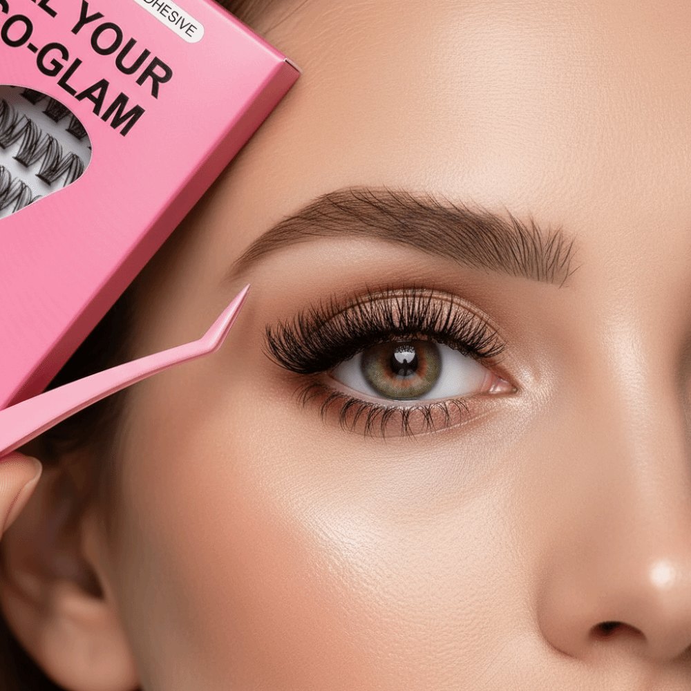 Eyelash Extension Natural Look - ชุดต่อขนตา DIY แบบธรรมชาติ ขนตาปลอมฟูฟ่อง ไม่ต้องใช้กาว ติดง่าย