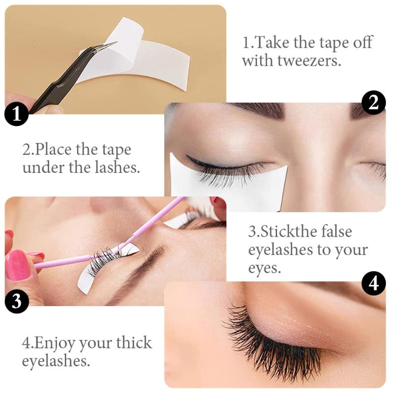 Eyelash Extension Eye Irritation - เทปโฟมใต้ตาแบบไม่ระคายเคือง 110 ชิ้น/ม้วน แผ่นเจลติดขนตาสำหรับต่อขนตา ใช้ในบ้าน