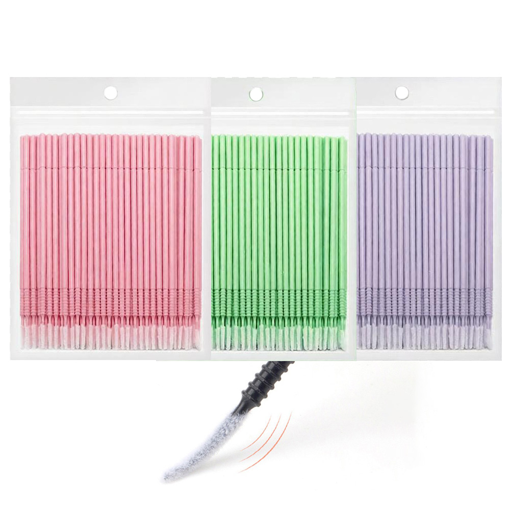 ไม้พันสำลีทำความสะอาดขนตาปลอม  - Eyelash Extension Look บทวิจารณ์และราคา