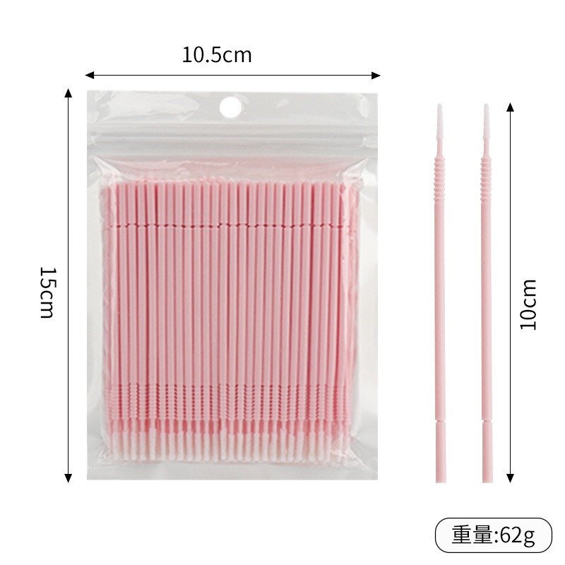 ไม้พันสำลีทำความสะอาดขนตาปลอม  - Eyelash Extension Look บทวิจารณ์และราคา