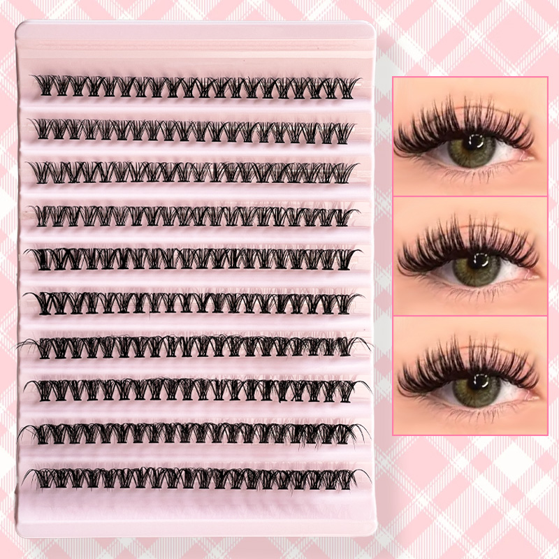 ขนตาปลอมแบบช่อ 8-16 มม. 200 ชิ - Eyelash Extension For Asian Eyes บทวิจารณ์และราคา