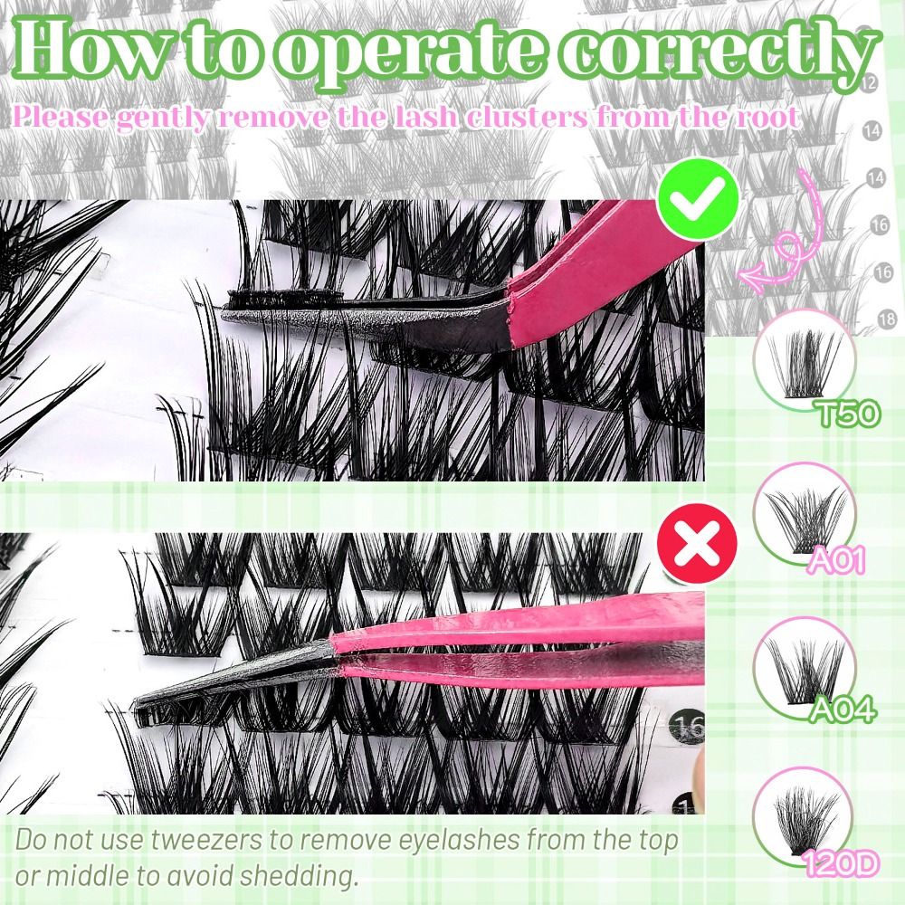 ขนตาปลอมแบบธรรมชาติ ติดแน่น ทน - Eyelash Extension Natural Look บทวิจารณ์และราคา