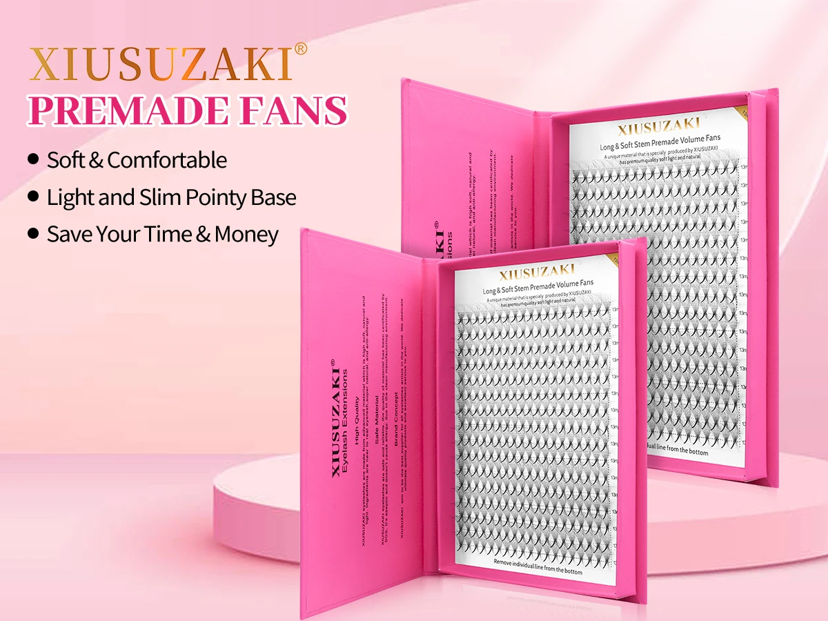 ขนตาปลอม XIUSUZAKI แบบสำเร็จรู - Eyelash Extension Russian บทวิจารณ์และราคา