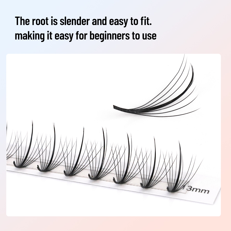 ขนตาปลอมแบบพัดสำเร็จรูป 3D/5D/ - Eyelash Extension Russian บทวิจารณ์และราคา