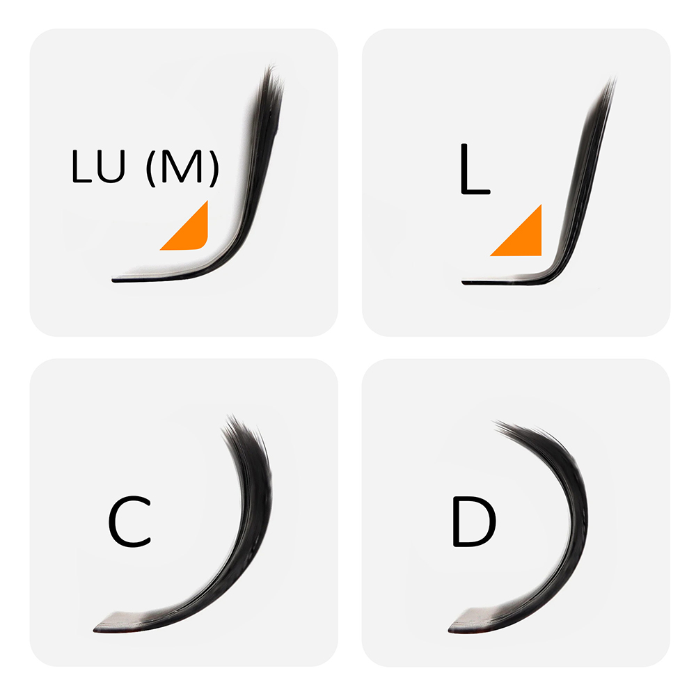 ขนตาปลอม MASSCAKU L LU M Curl  - Eyelash Extension Human Hair บทวิจารณ์และราคา