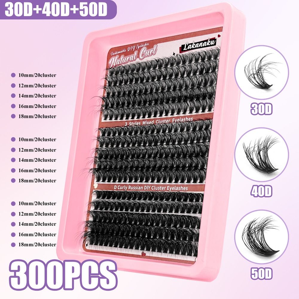 ขนตาปลอมความยาว 9-16 มม. แบบ 3 - Eyelash Extension Natural Look บทวิจารณ์และราคา