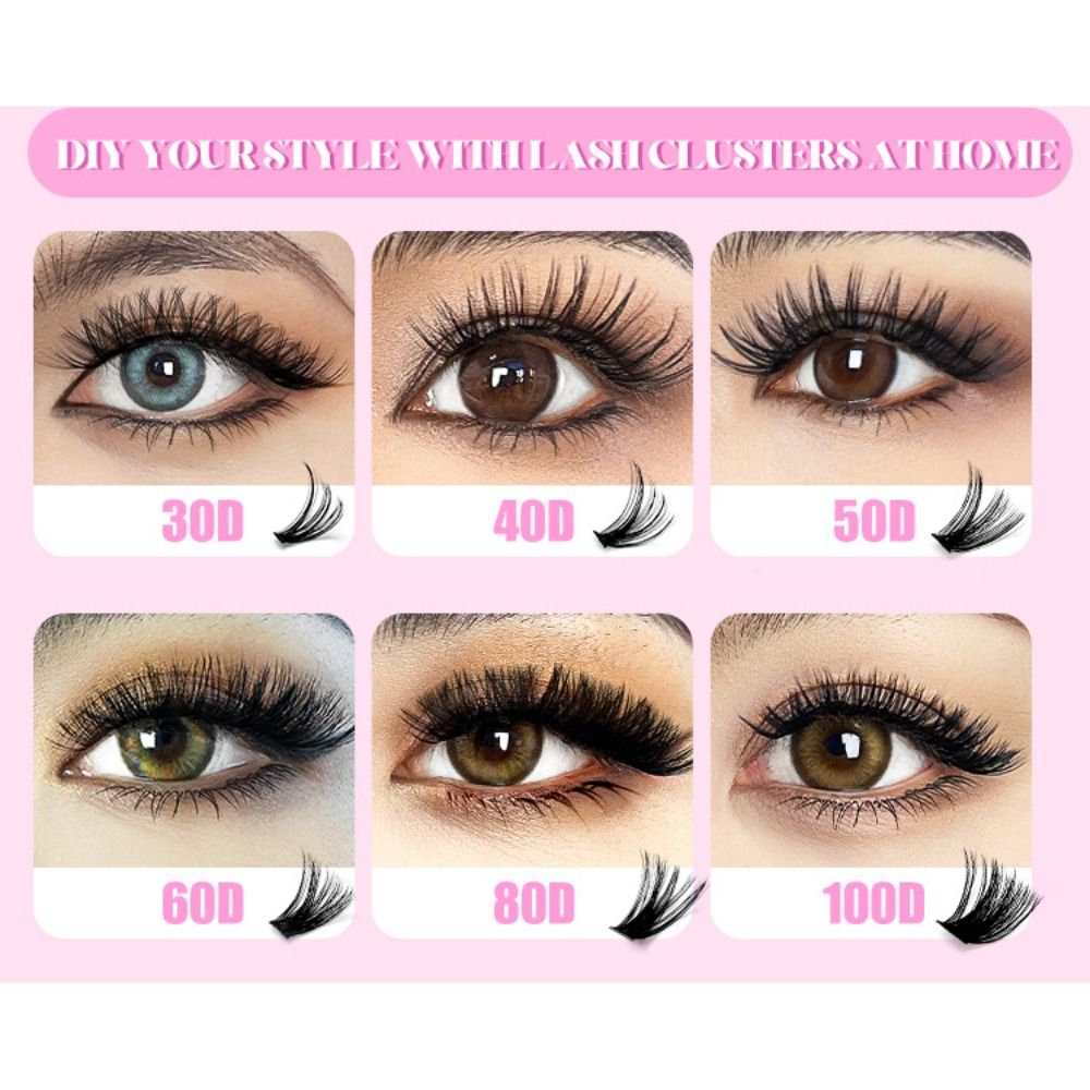 ขนตาปลอมความยาว 9-16 มม. แบบ 3 - Eyelash Extension Natural Look บทวิจารณ์และราคา