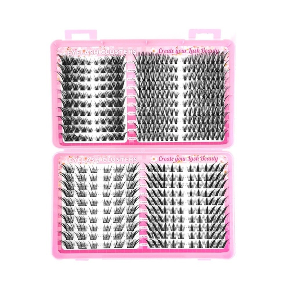 ขนตาปลอมแบบธรรมชาติสีดำ งอน C  - Eyelash Extension Natural Look บทวิจารณ์และราคา