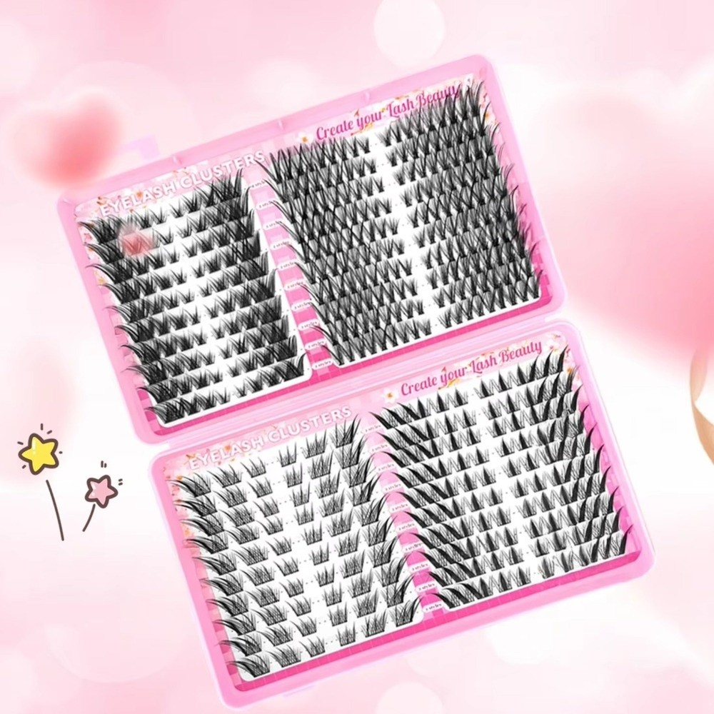 ขนตาปลอมแบบธรรมชาติสีดำ งอน C  - Eyelash Extension Natural Look บทวิจารณ์และราคา