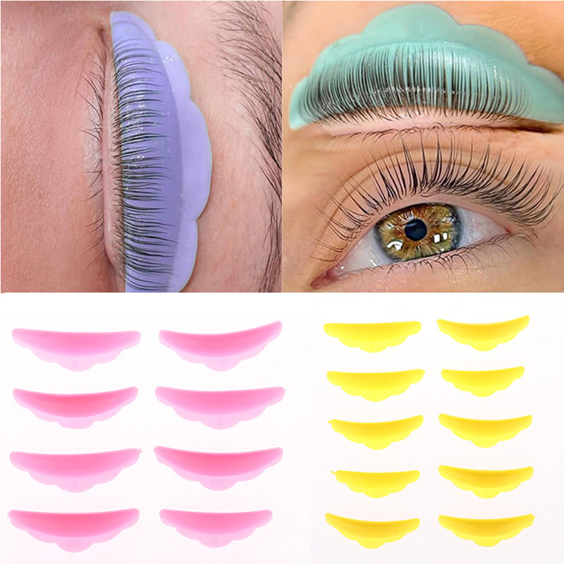 5คู่ขนตา Grafting ซิลิโคนเปียร - Eyelash Extension London บทวิจารณ์และราคา