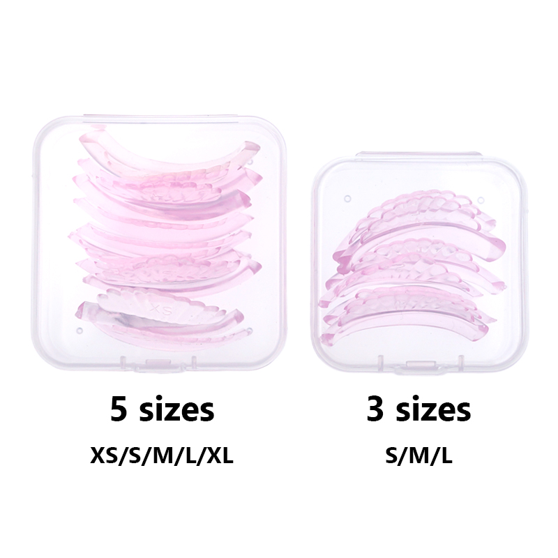 3 คู่หรือ 5 คู่ Lash Lift แผ่น - Eyelash Extension London บทวิจารณ์และราคา
