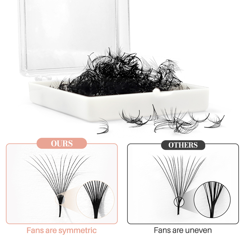 500 Premade Loose Lashes Pro M - Eyelash Extension For Asian Eyes บทวิจารณ์และราคา