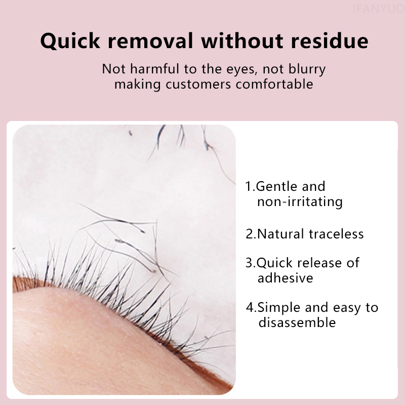 น้ำยาล้างกาวติดขนตา, น้ำยาละลา - Eyelash Extension Eye Irritation บทวิจารณ์และราคา