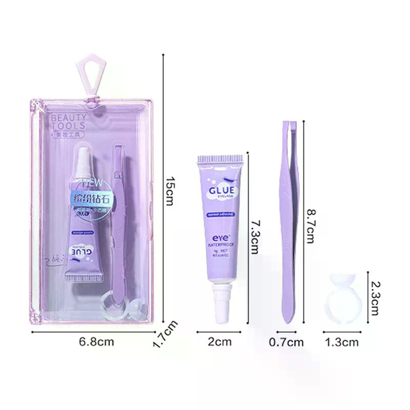 กาวติดขนตาพร้อมชุดแหนบ กันน้ำ  - Eyelash Extension Eye Irritation บทวิจารณ์และราคา