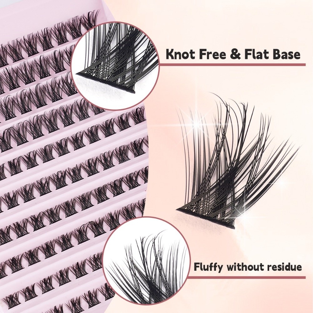 ขนตาปลอมคุณภาพสูง แบบติดกาวและ - Eyelash Extension Natural Look บทวิจารณ์และราคา