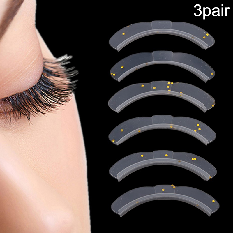 แผ่นซิลิโคนยกขนตาแบบใหม่ 3 คู่ - Eyelash Extension London บทวิจารณ์และราคา
