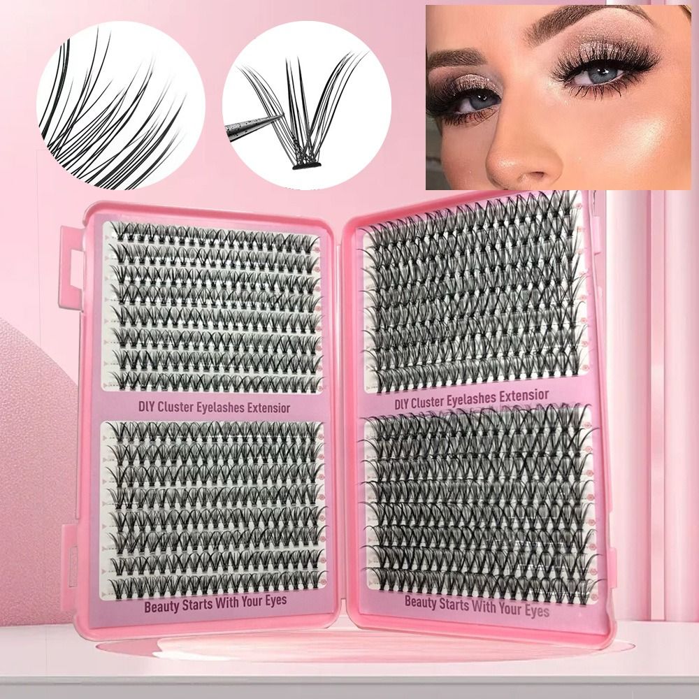 ขนตาปลอมแบบหนา ยาว ใหม่ล่าสุด  - Eyelash Extension Natural Look บทวิจารณ์และราคา