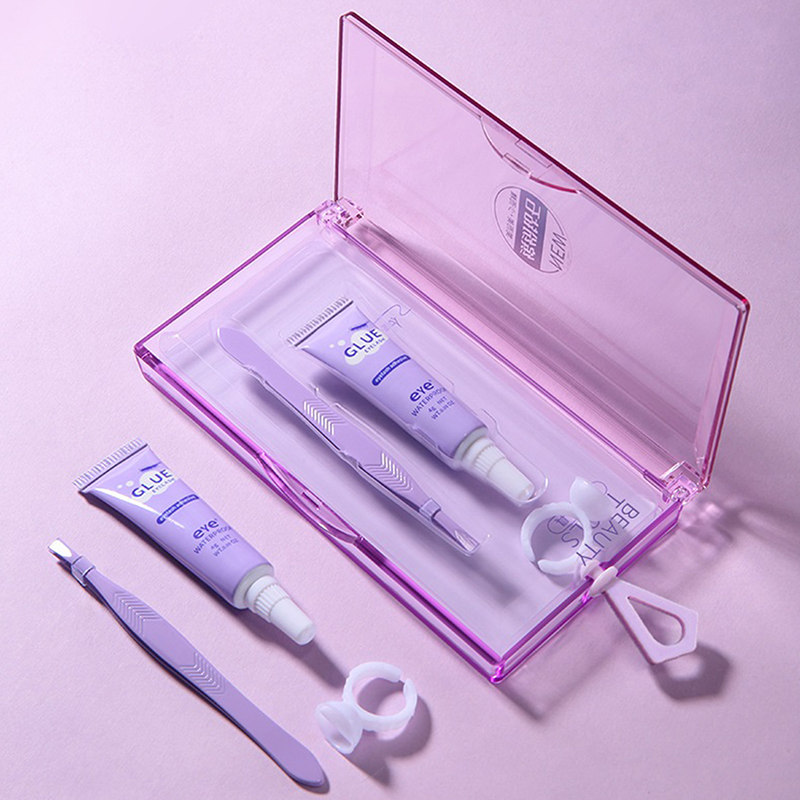 กาวติดขนตาพร้อมชุดแหนบ กันน้ำ  - Eyelash Extension Eye Irritation บทวิจารณ์และราคา